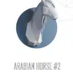 Papercraft arabisches Pferd in Origami 3D