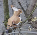 Papercraft sparrow and rabbit origami 3D