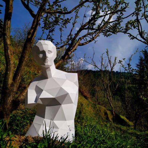 Papercraft d'origami 3D Venus de Milo
