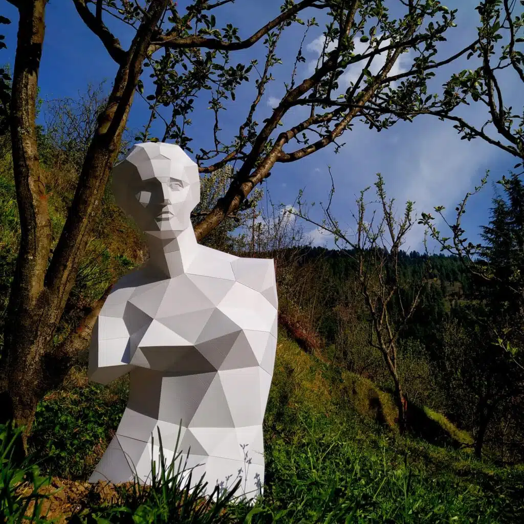 Papercraft d'origami 3D Venus de Milo