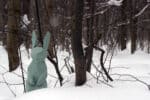 Papercraft kleiner Hase in Origami 3D