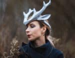 Papercraft couronne de bois de cerf en origami 3D