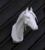 Papercraft arabisches Pferd in Origami 3D
