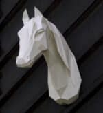 Papercraft arabisches Pferd in Origami 3D