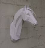 Papercraft arabisches Pferd in Origami 3D