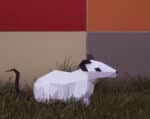Papercraft di topo ratto in origami 3D