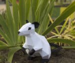 Papercraft von Ratte Maus in Origami