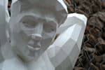 Papercraft de Atlas em origami 3D