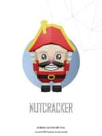 Papercraft de casse-noisette en origami 3D