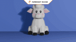 Mouton en papercraft 3D