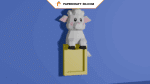 Cadre photo mouton en papercraft 3D