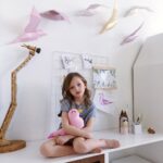 Papercraft d'oiseaux volants en origami 3D