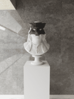 Papercraft wolfmaske origami 3D