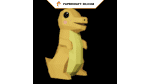 Mini Tyrannosaure Rex en papercraft 3D