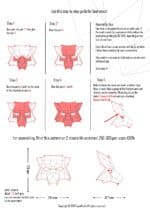 Papercraft wolfmaske origami 3D