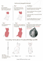Papercraft cat in origami 3D