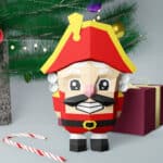 Papercraft de casse-noisette en origami 3D