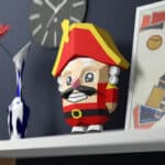 Papercraft de casse-noisette en origami 3D