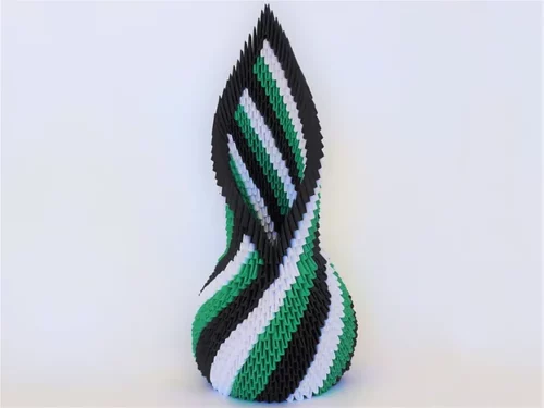 Kit d'origami vase Boréal