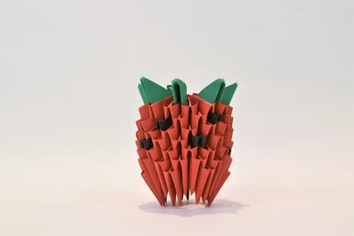 Kit d'origami de fraise