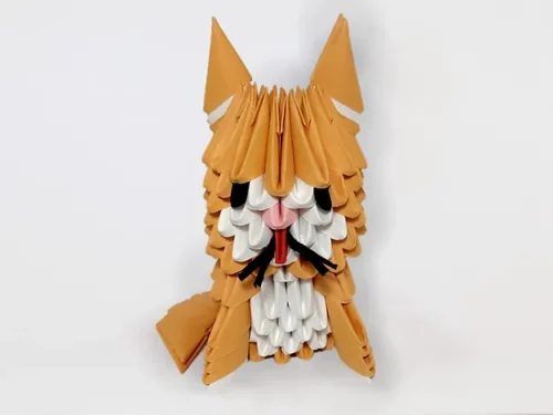 Kit d'origami d'un chat