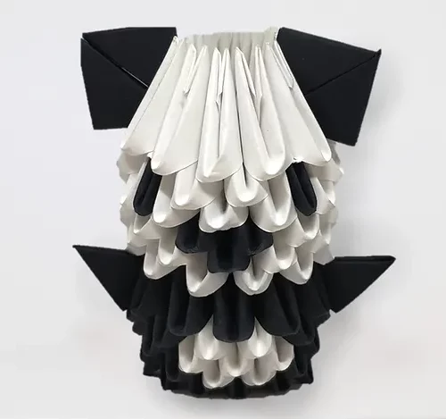 Kit d'origami 3D de panda