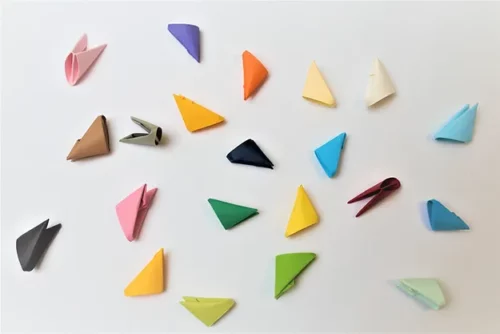 Kit d'origami de fraise