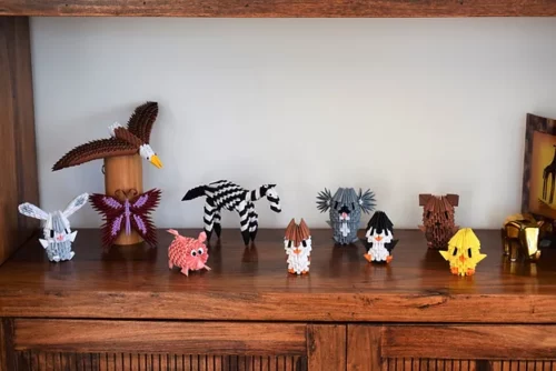 Kit d'origami 3D hibou