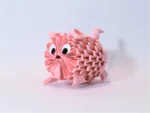 Kit d'origami 3D de cochon
