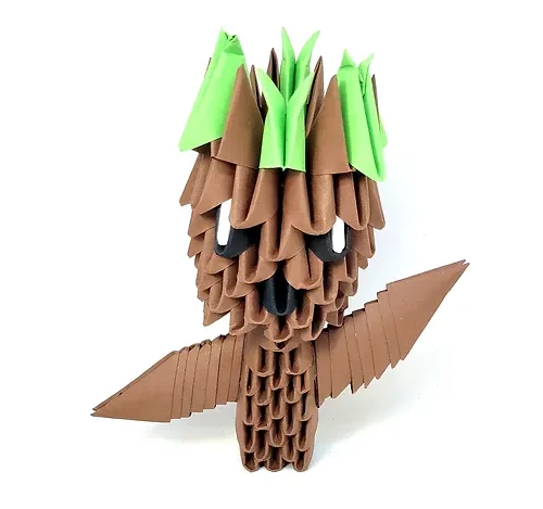 Kit d'origami de Baby Groot