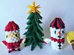 Kit d'origami du Père Noël