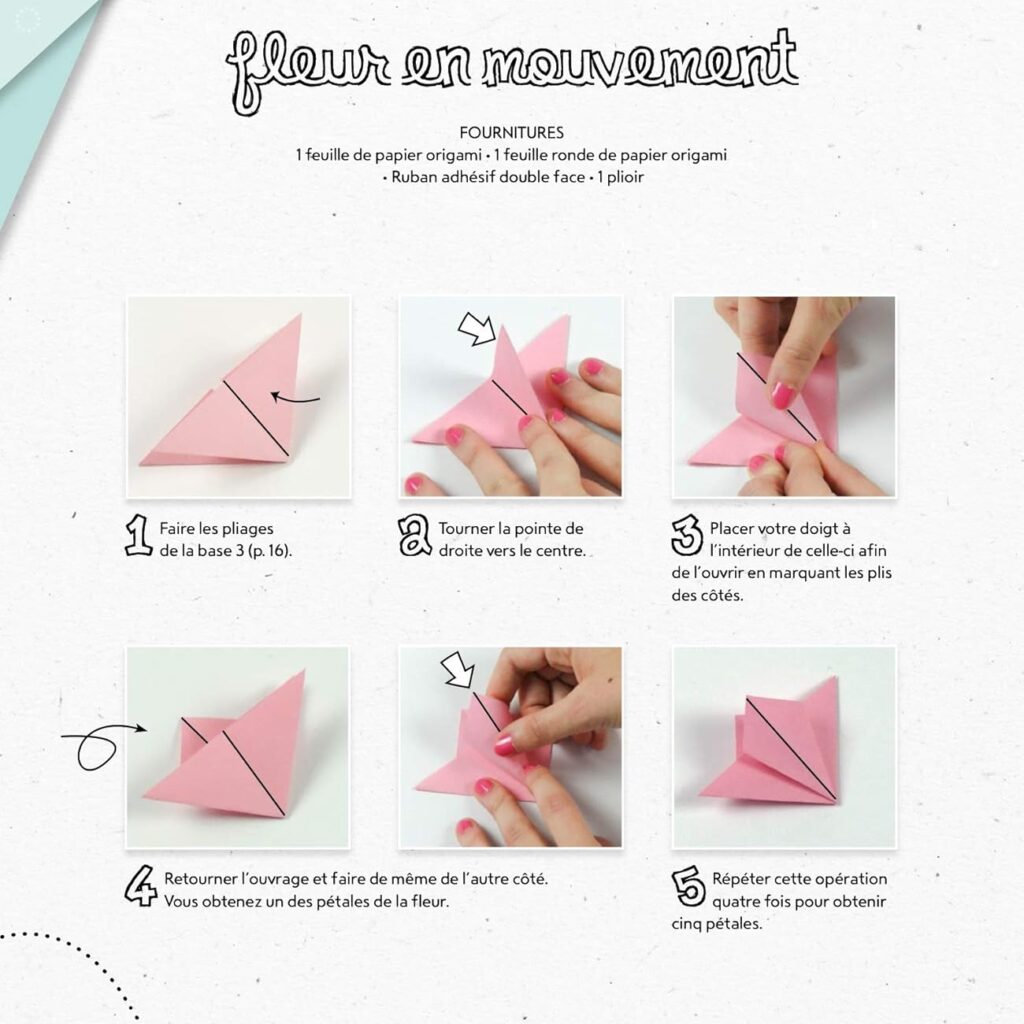 Papercraft et origami avec Virginie Bouquet