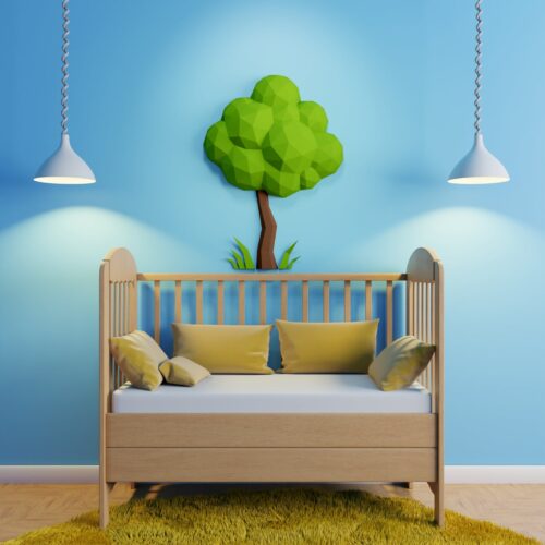 Arbre mural en papercraft
