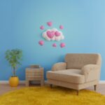 Cœurs dans un nuage