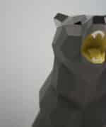 Papercraft d'ours en origami 3D Papercraft d'ours en origami 3D