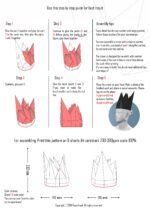 Couronne papercraft 3D Halloween