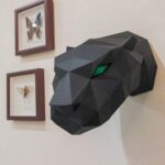 Panthère en papercraft 3D