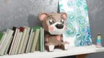 Ours en papier cartoon 3D