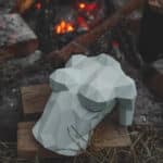 Papercraft Frau in 3D mit Origami