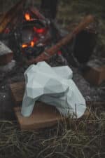 Sculpture femme en papercraft 3D