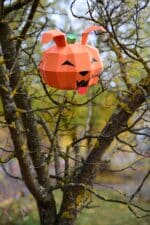 Papercraft 3D citrouille Halloween
