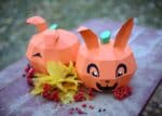 Papercraft 3D citrouille Halloween