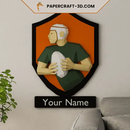 Père Noël en Papercraft 3D