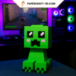 Minecraft en Papercraft 3D