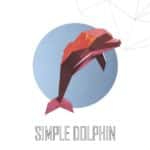 Dauphin en papercraft 3D