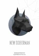 Papercraft 3D têtes de chiens