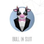 Taureau en costume papercraft 3D