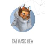 Masque loup papercraft 3D Halloween