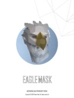 Masque d'aigle en papercraft 3D