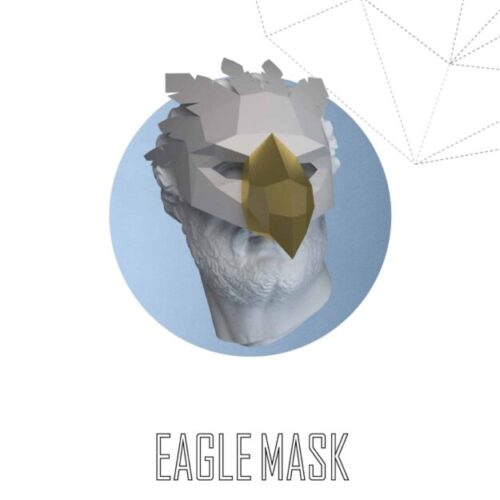 Masque loup papercraft 3D Halloween